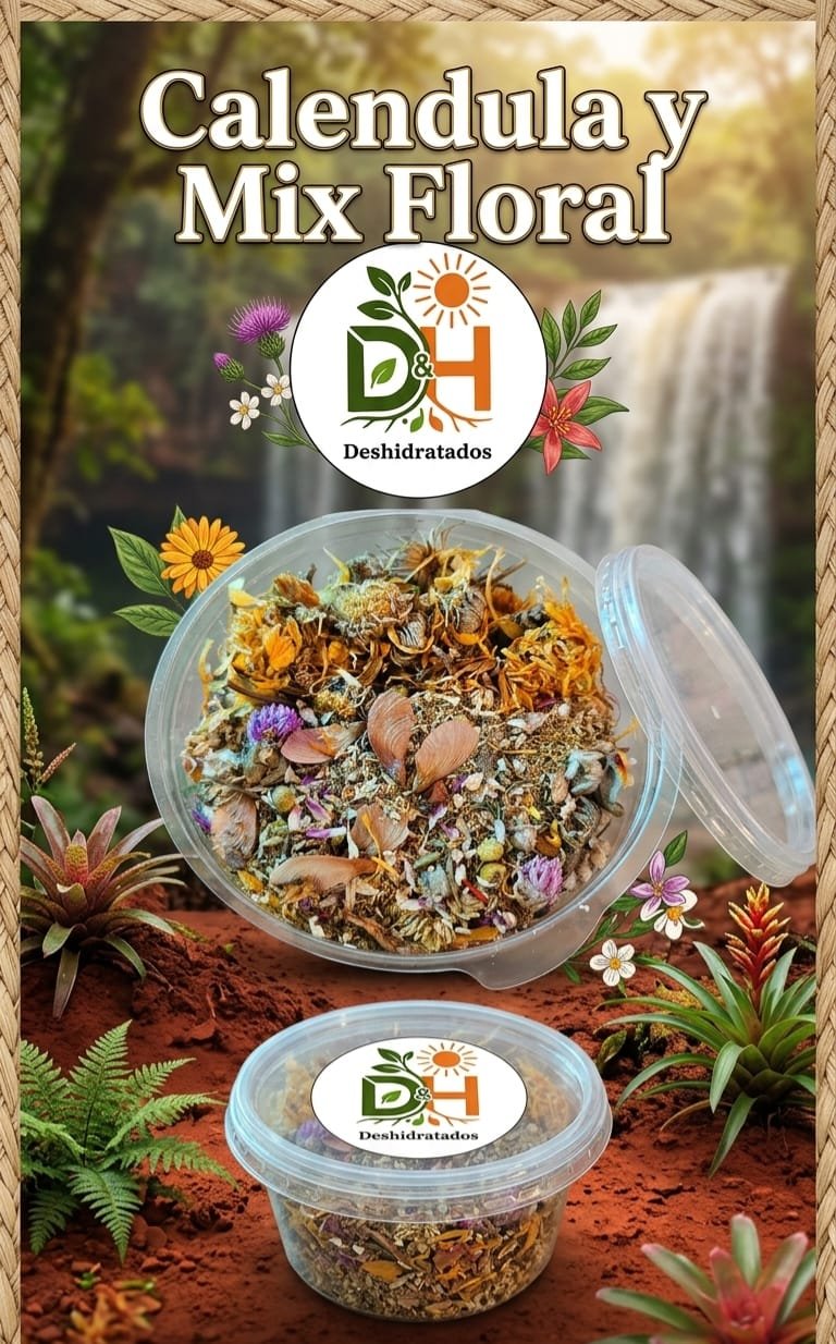 CALENDULA Y MIX FLORAL