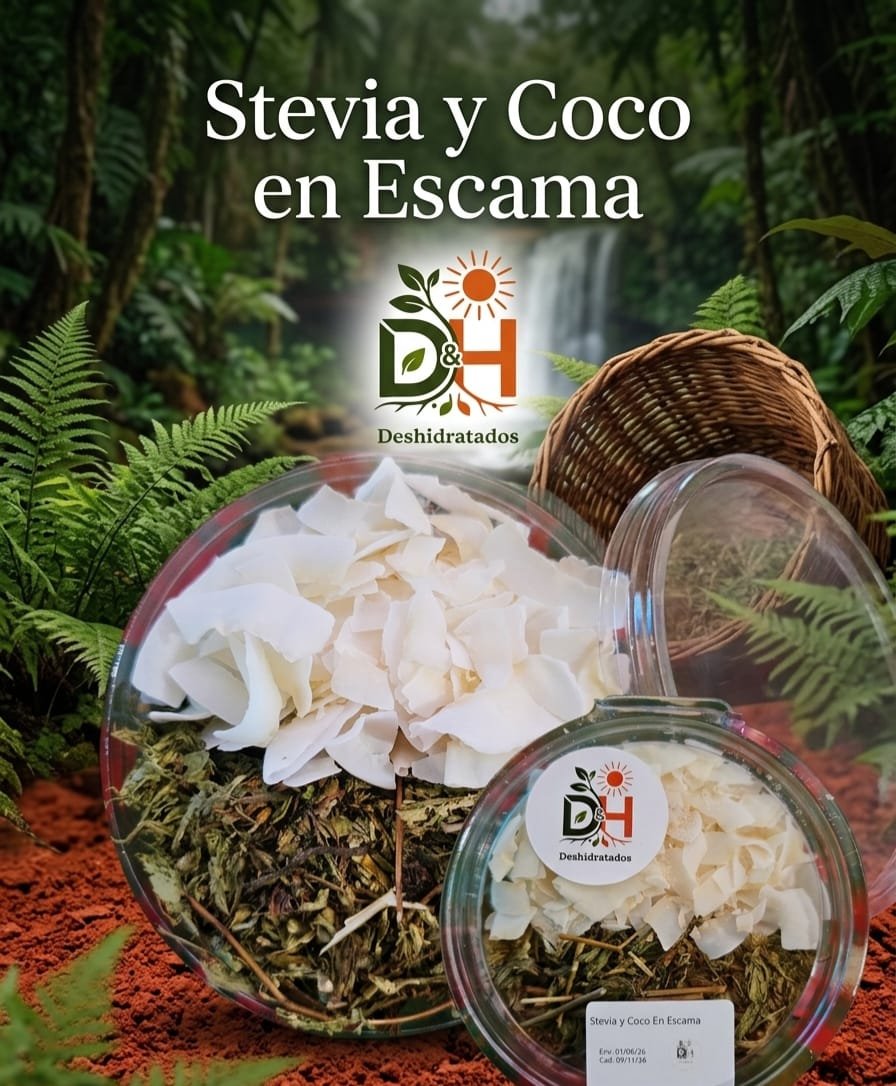 MIX: STEVIA Y COCO EN ESCAMA